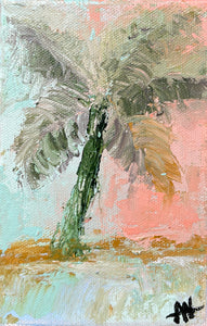 Palm Tree One 4”x6”